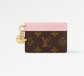 Pink Card Keychain