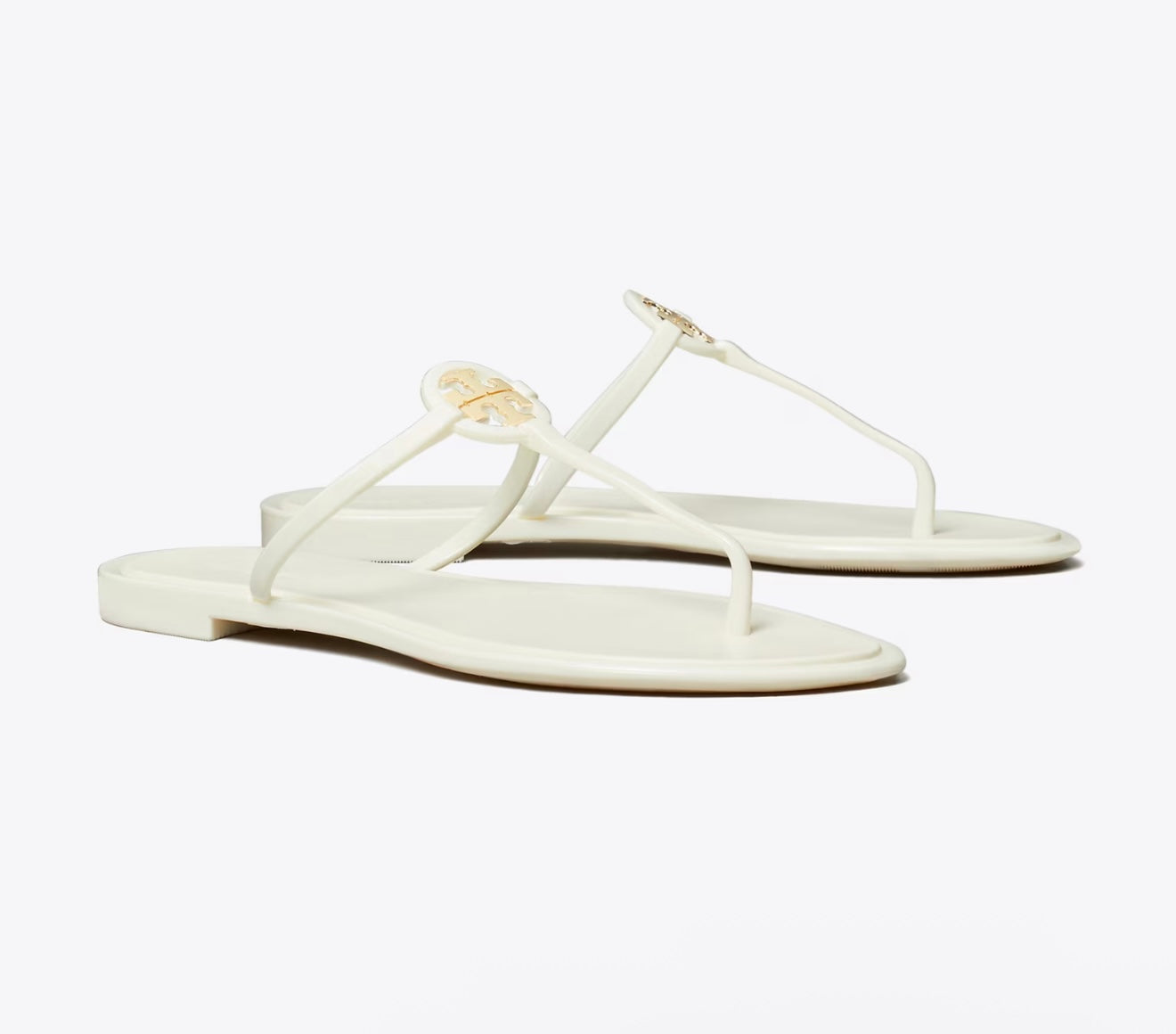 White & Gold Sandals